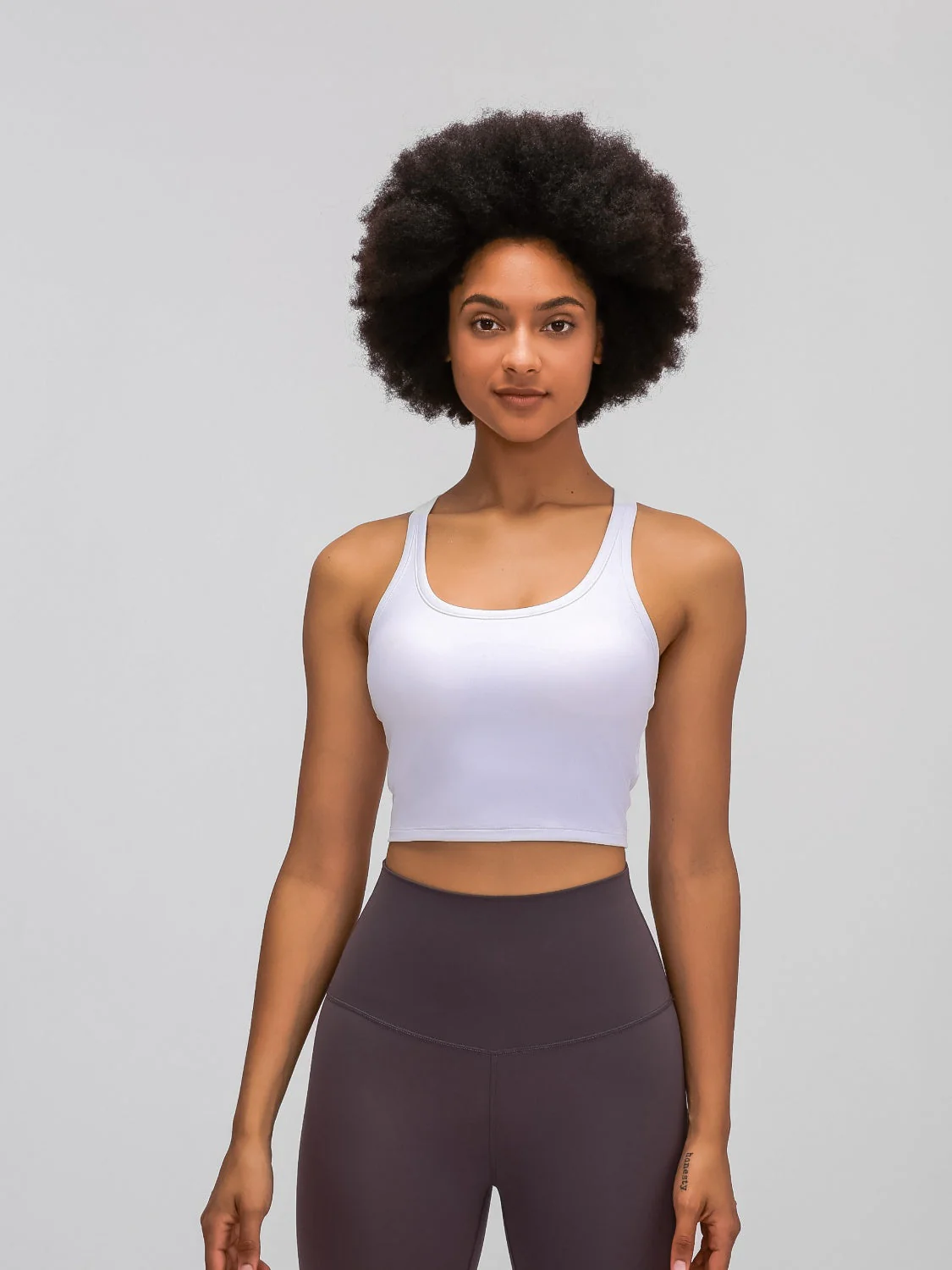 Millennia Scoop Neck Active Tank with Detachable Chest Pads - Image 26