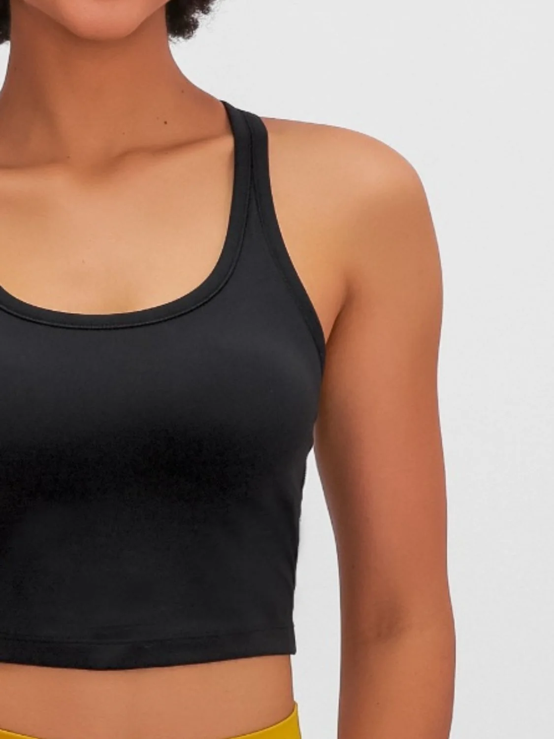 Millennia Scoop Neck Active Tank with Detachable Chest Pads - Image 31
