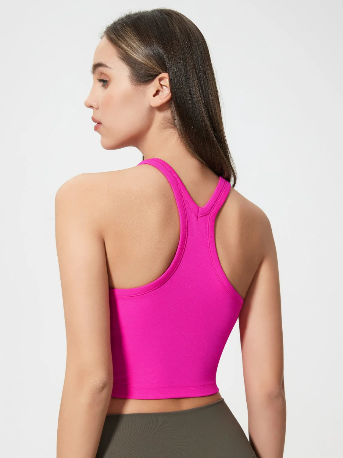 Millennia Scoop Neck Active Tank with Detachable Chest Pads - Image 7