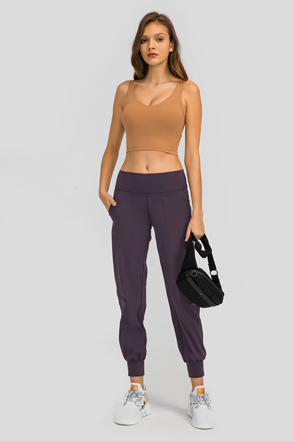 Millennia Wide Waistband Slant Pocket Pants - Image 3