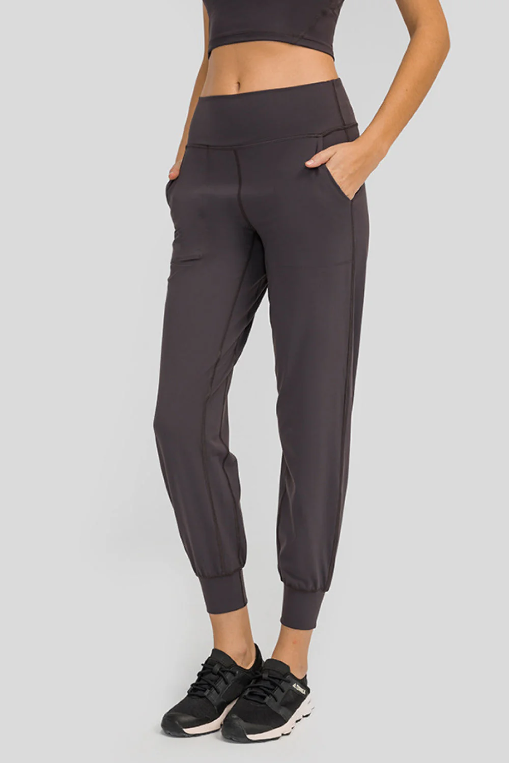 Millennia Wide Waistband Slant Pocket Pants - Image 4
