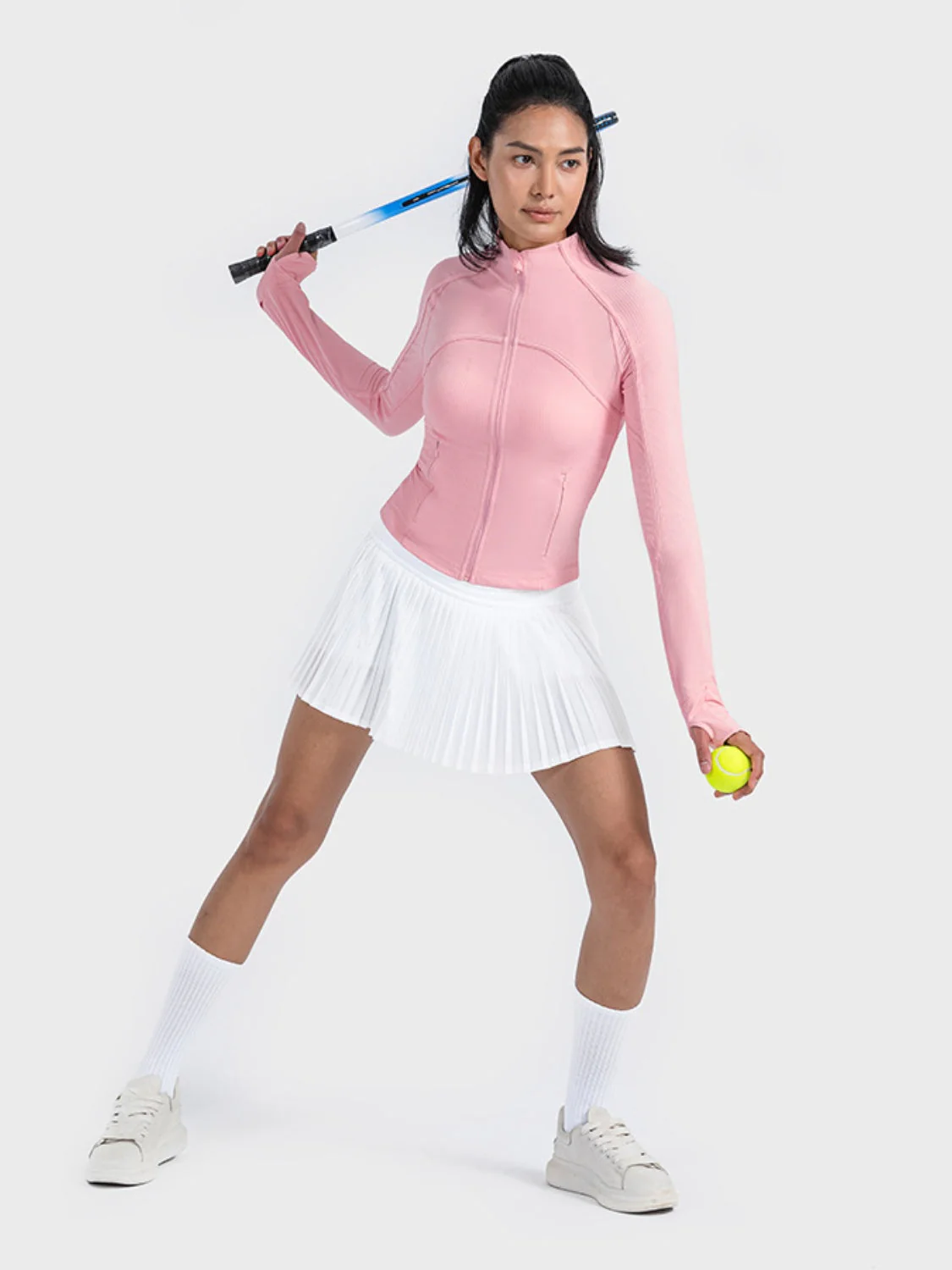 Millennia Zip-Up Long Sleeve Sports Jacket - Image 12