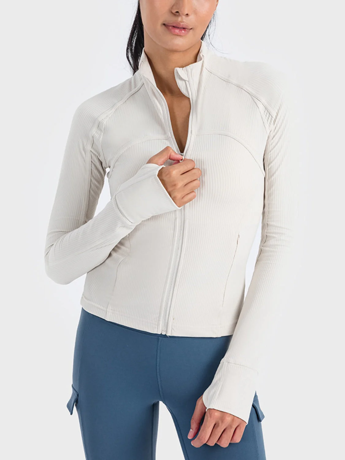 Millennia Zip-Up Long Sleeve Sports Jacket - Image 4