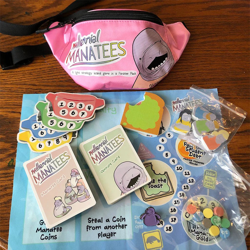 Millennial Manatees: Board Game in a Fanatee Pack - Image 3