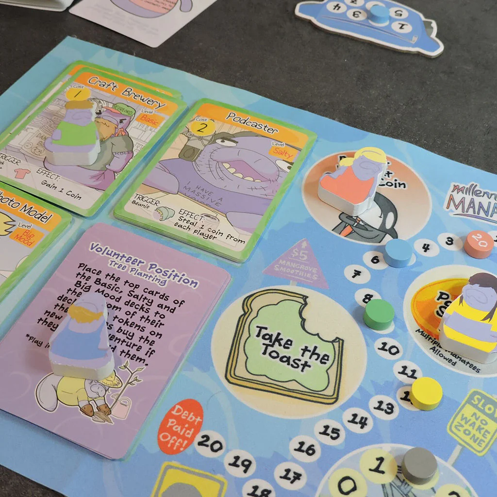 Millennial Manatees: Board Game in a Fanatee Pack - Image 5