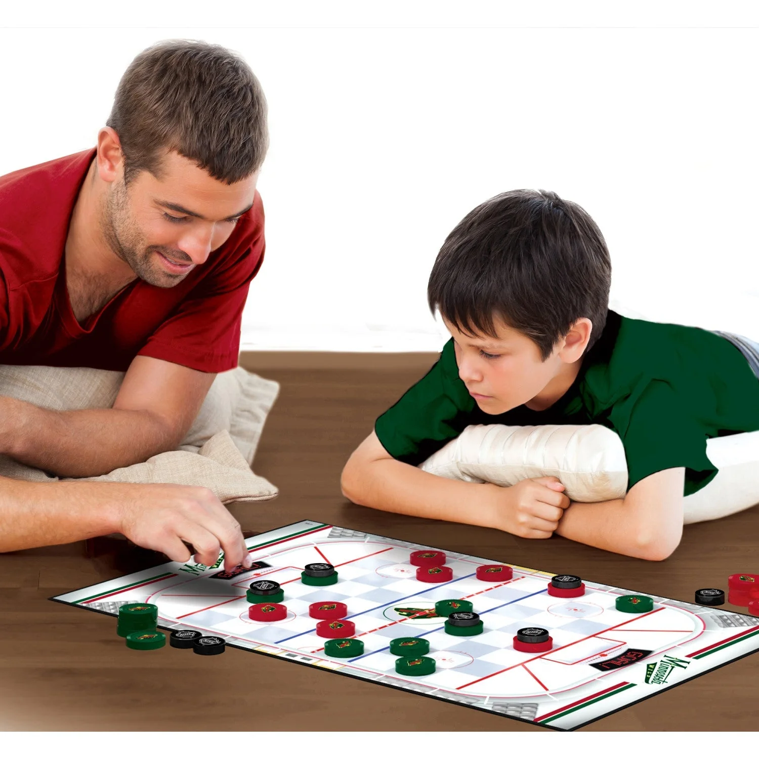 Minnesota Wild Checkers Board Game by MasterPieces Puzzle Company INC - Image 4