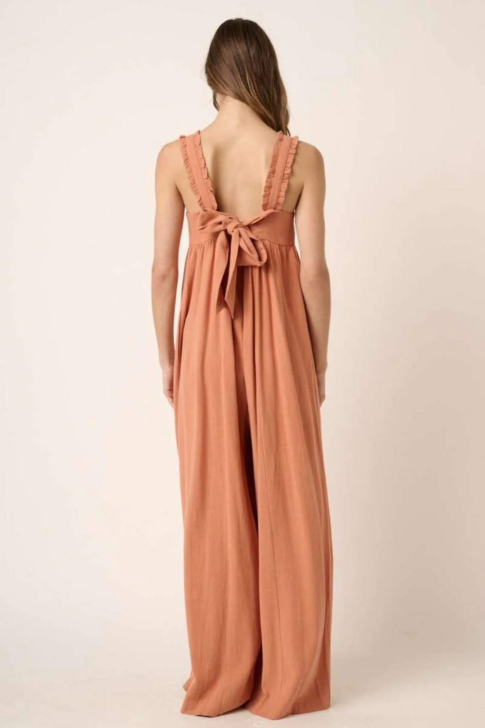Mittoshop Sleeveless Wide Leg Jumpsuit - Image 2