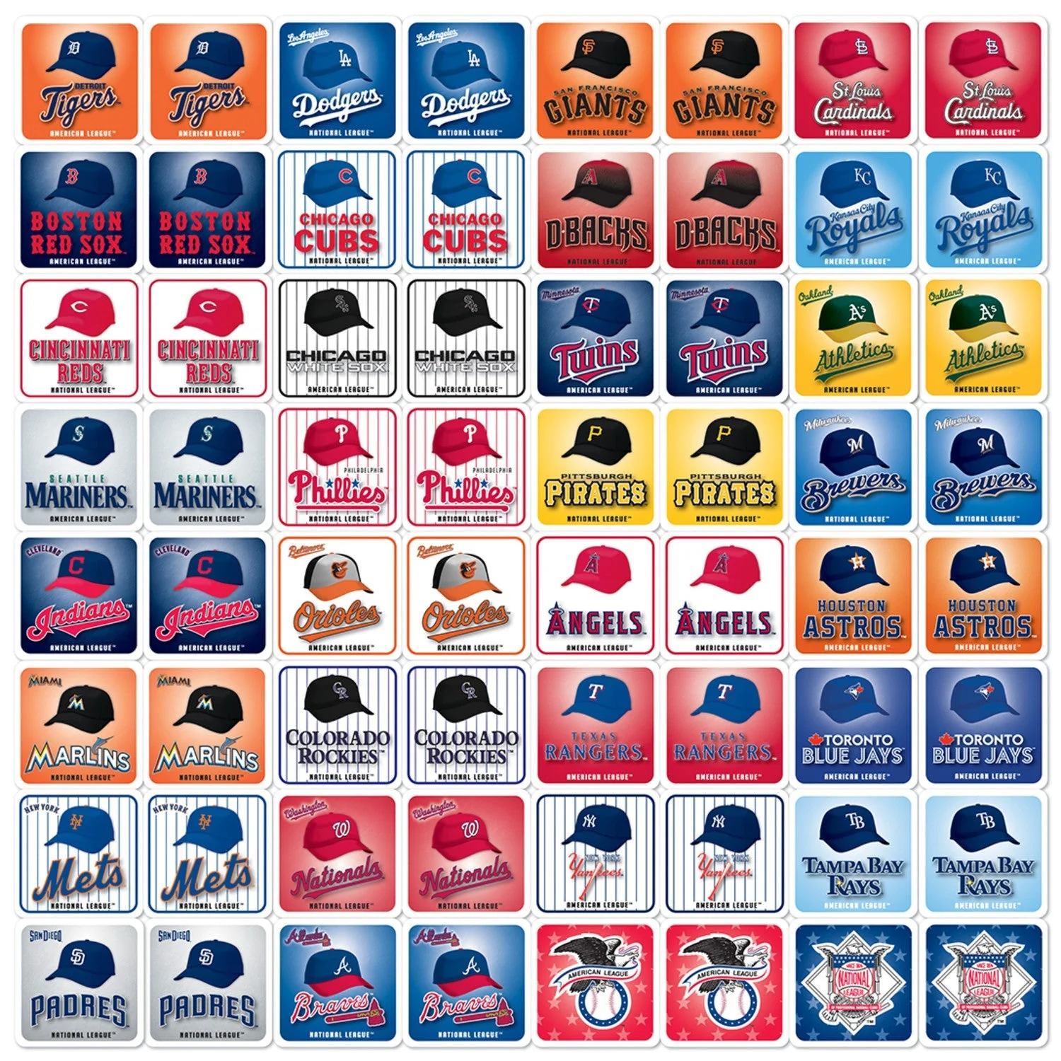 MLB - League Matching Game by MasterPieces Puzzle Company INC - Image 2