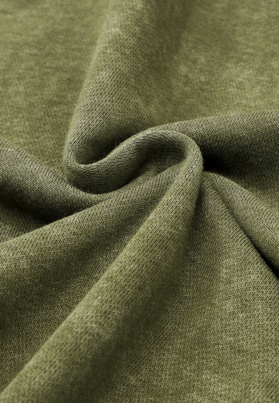 Mock Neck Dropped Shoulder Sweatshirt - Image 6