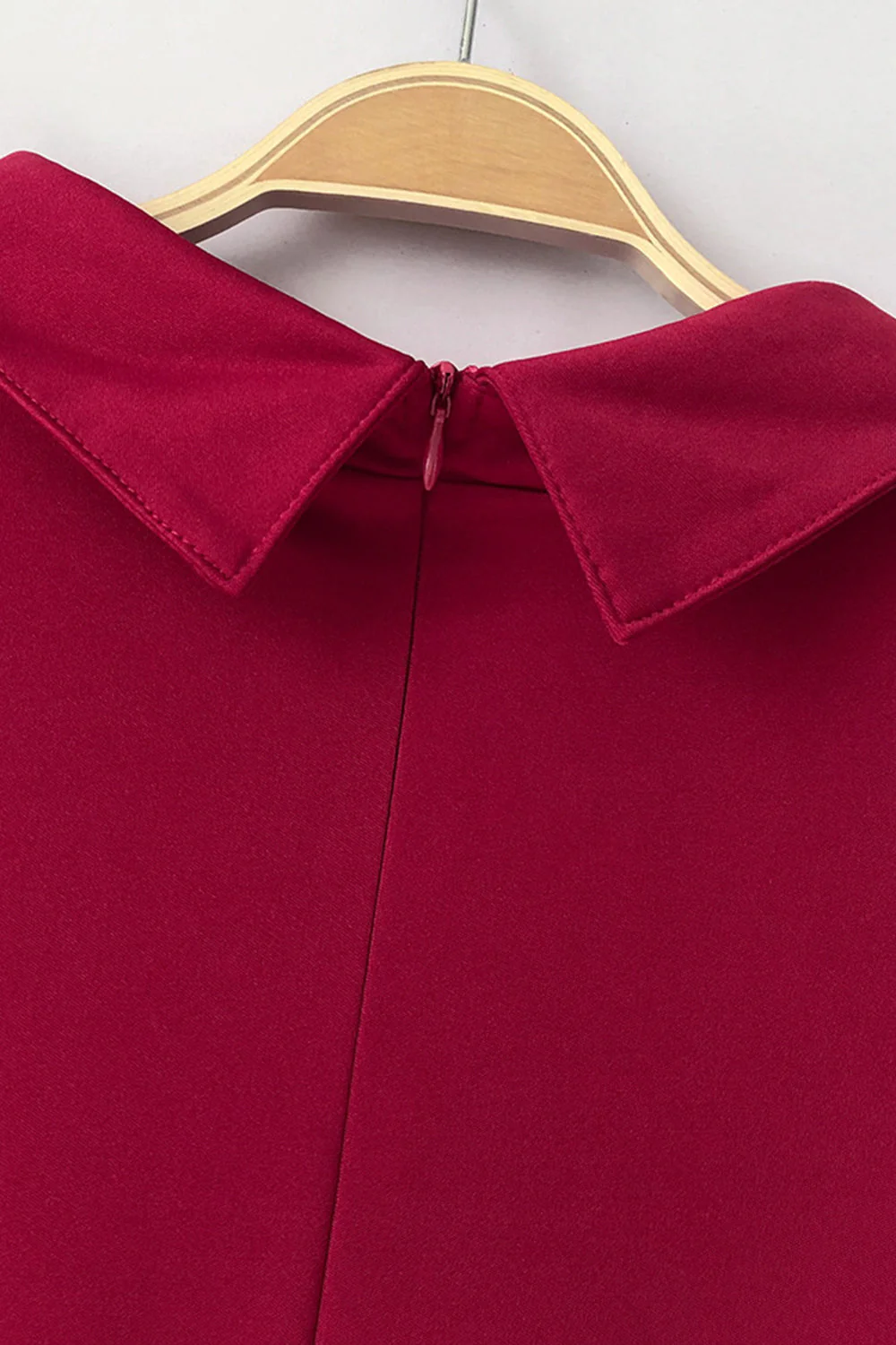 Mock Neck Tie-Waist Half Sleeve Jumpsuit - Image 27