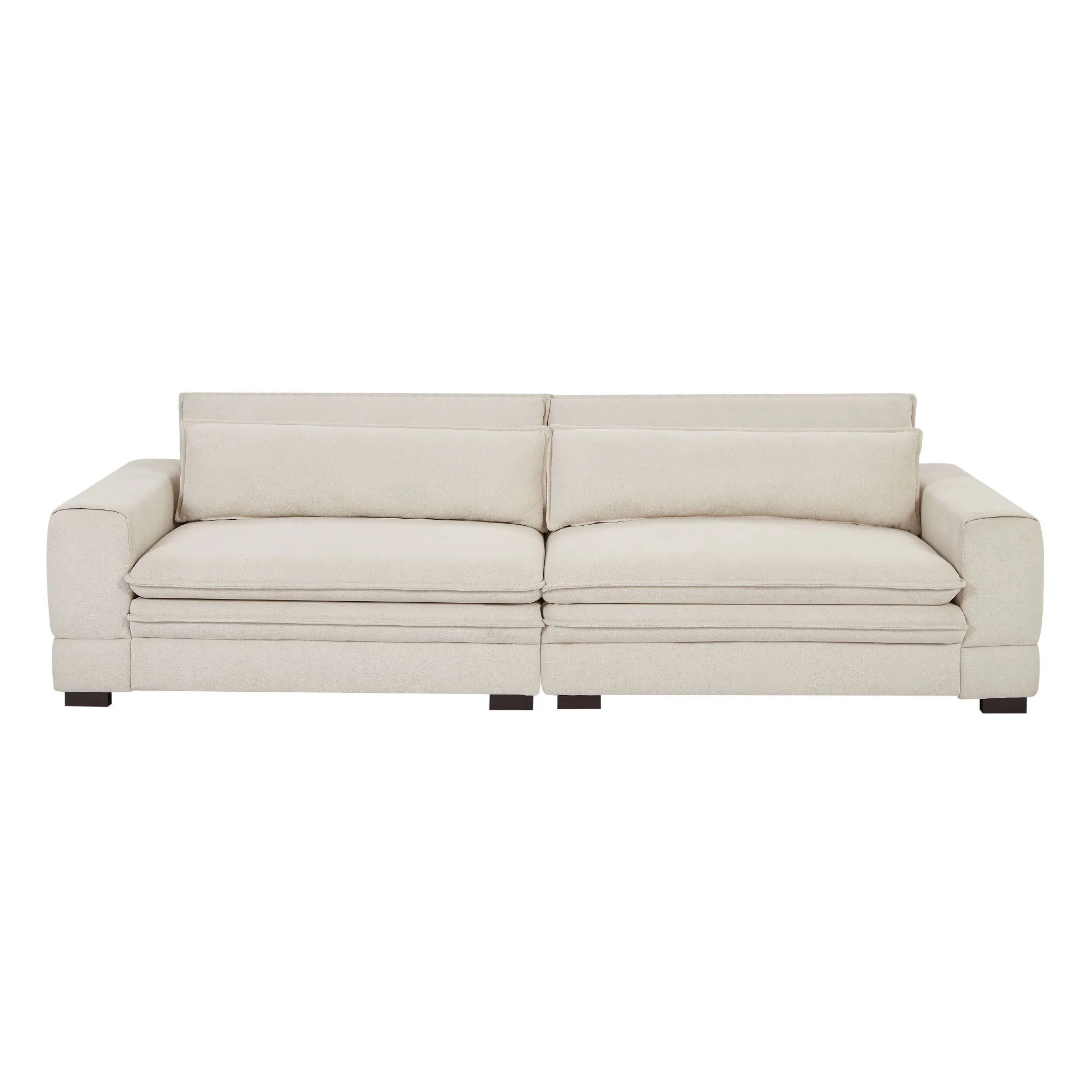Modern Upholstered  Mid-Century Sofa Couch by Blak Hom - Image 2
