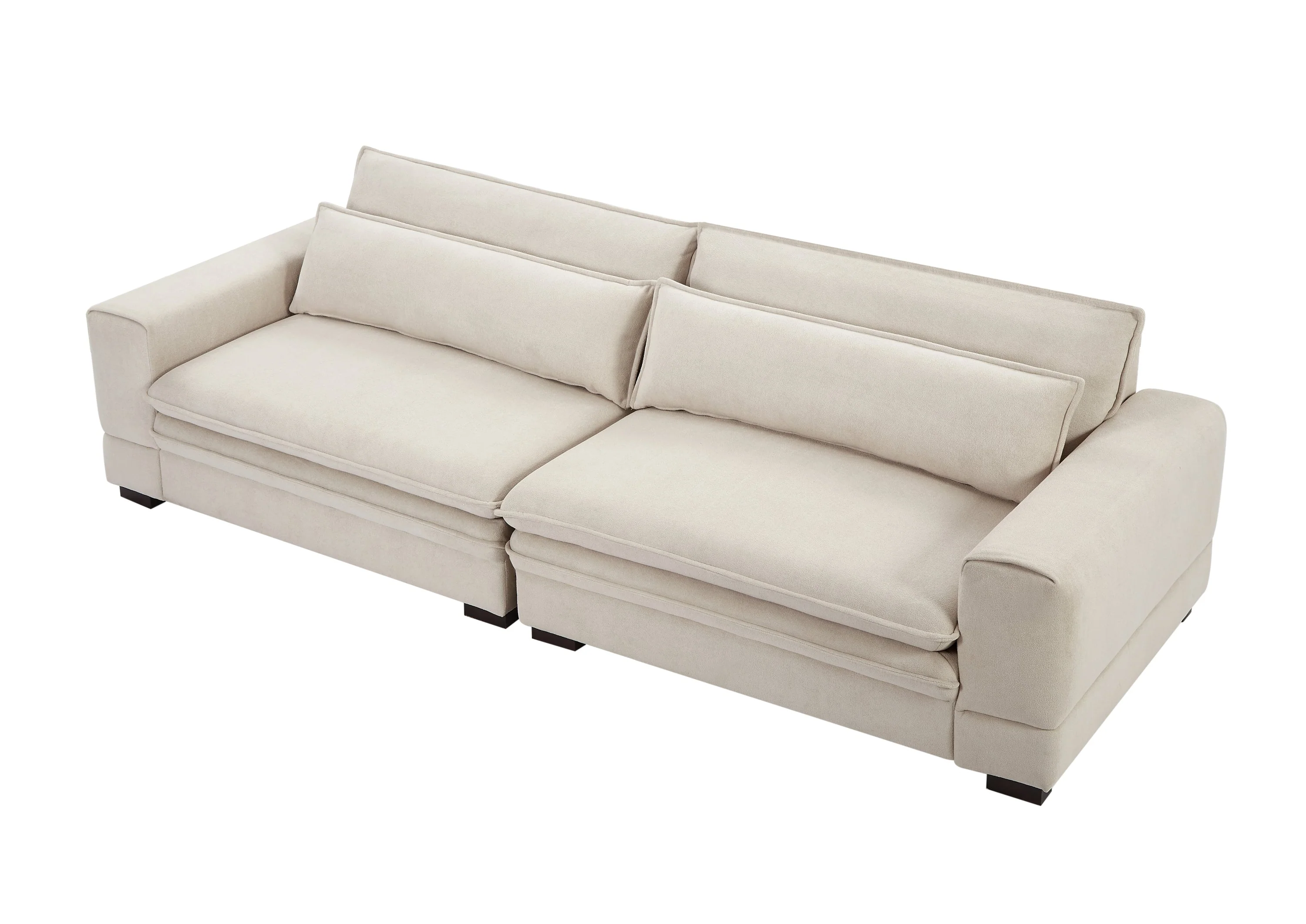 Modern Upholstered  Mid-Century Sofa Couch by Blak Hom - Image 6