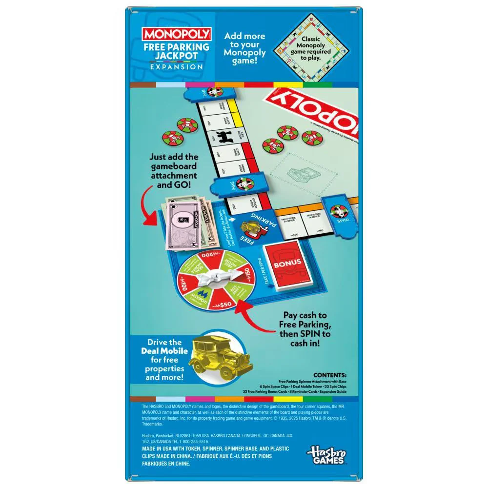 Monopoly Free Parking Jackpot Expansion - Image 3