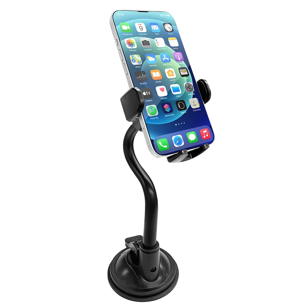 Mpow CA158 Universal Car Phone Mount Windshield Dashboard Car Phone Holder with Long Gooseneck for iPhone 14 15 Plus Max Samsung - Image 8