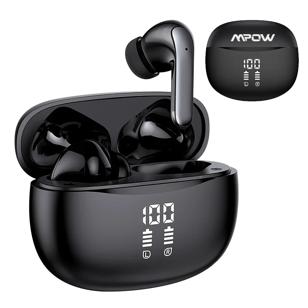Mpow S47 True Wireless Bluetooth V5.3 Earphones with 35H Playback TWS Waterproof Earbuds for iPhone Huawei Xiaomi All Smartphone - Image 14