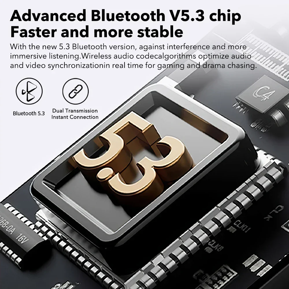 Mpow S47 True Wireless Bluetooth V5.3 Earphones with 35H Playback TWS Waterproof Earbuds for iPhone Huawei Xiaomi All Smartphone - Image 6