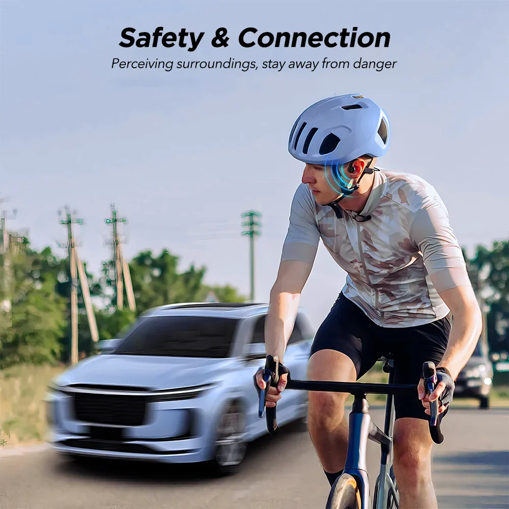 Mpow X14 Bone Sound Headphones Bluetooth 5.3 Open Ear Wireless Bone Conduction Headphones IPX6 Waterproof Sport Running Headset - Image 9
