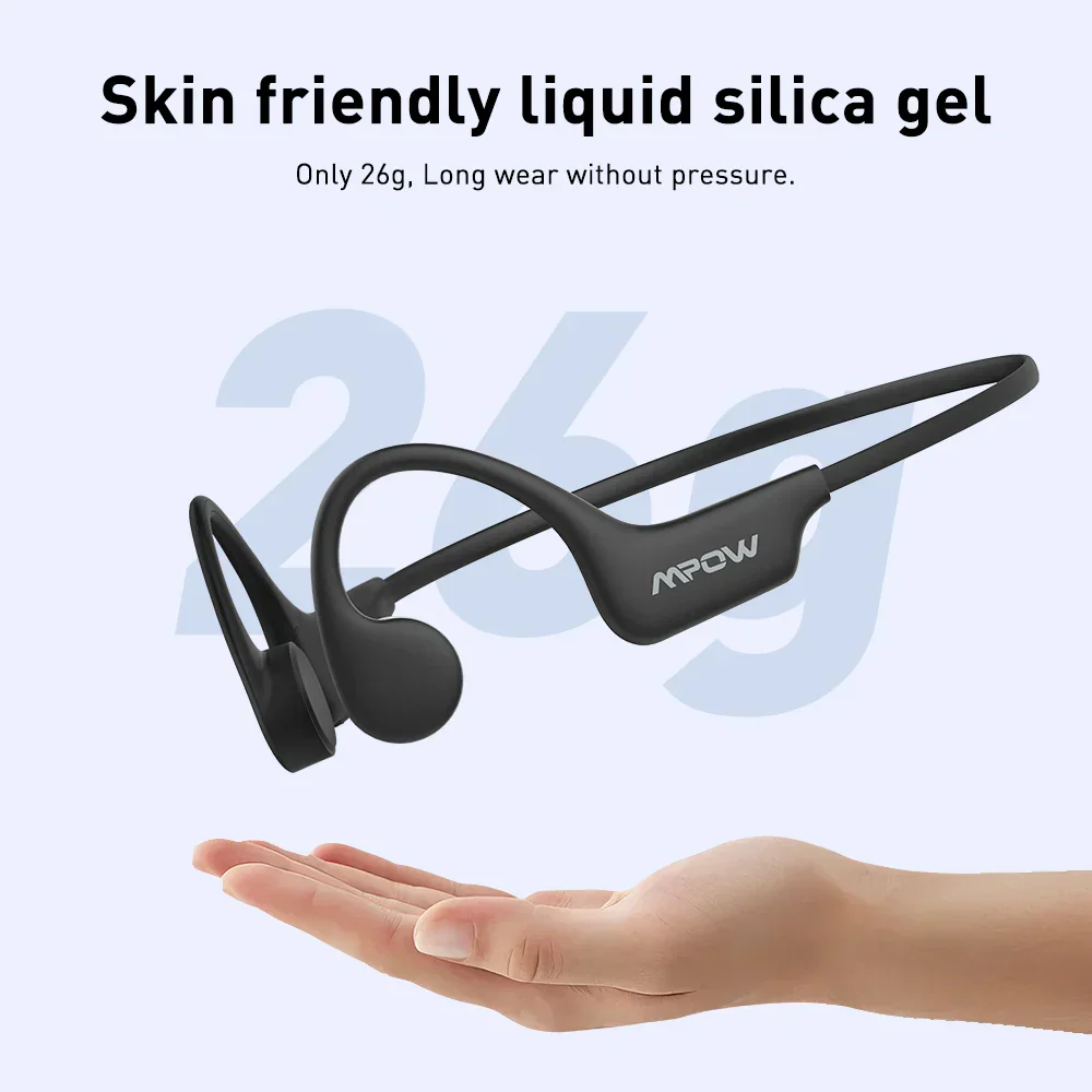 Mpow X6 Pro Bone Conduction Headphones Wireless Bluetooth 5.3 Waterproof IPX8 Professional Sports Headset Built-in 32GB Memory - Image 4
