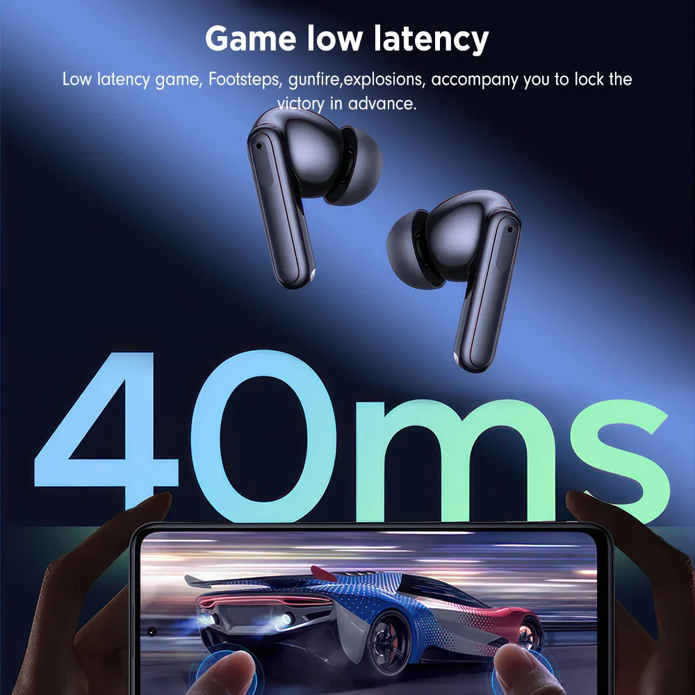 Mpow XY-17 ANC Active Noise Reduction Earphones Bluetooth 5.3 In-ear Sports Headphones with Dual Mic 24H Immersive Music Headset - Image 8