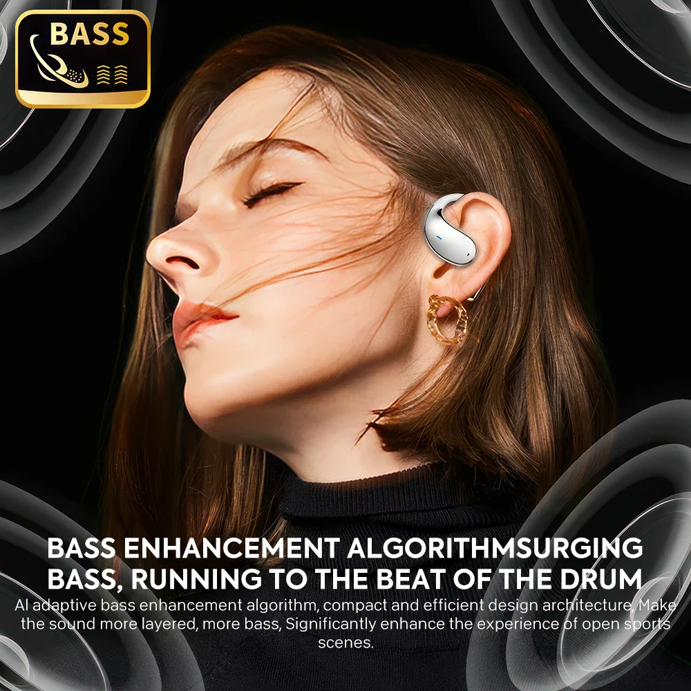 Mpow YYK-Q39 Wireless Earphones Bluetooth 5.4 Headphone OWS Open Ear Earbuds HIFI Heavy Bass Ultra-long-time Sports Earbuds TWS - Image 11