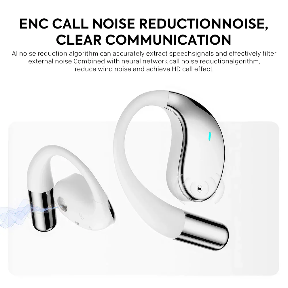 Mpow YYK-Q39 Wireless Earphones Bluetooth 5.4 Headphone OWS Open Ear Earbuds HIFI Heavy Bass Ultra-long-time Sports Earbuds TWS - Image 12