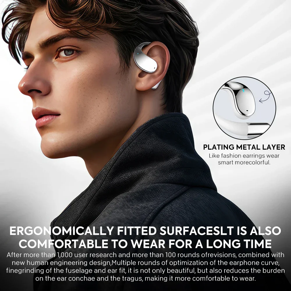 Mpow YYK-Q39 Wireless Earphones Bluetooth 5.4 Headphone OWS Open Ear Earbuds HIFI Heavy Bass Ultra-long-time Sports Earbuds TWS - Image 4