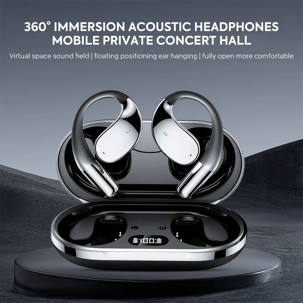 Mpow YYK-Q39 Wireless Earphones Bluetooth 5.4 Headphone OWS Open Ear Earbuds HIFI Heavy Bass Ultra-long-time Sports Earbuds TWS - Image 9