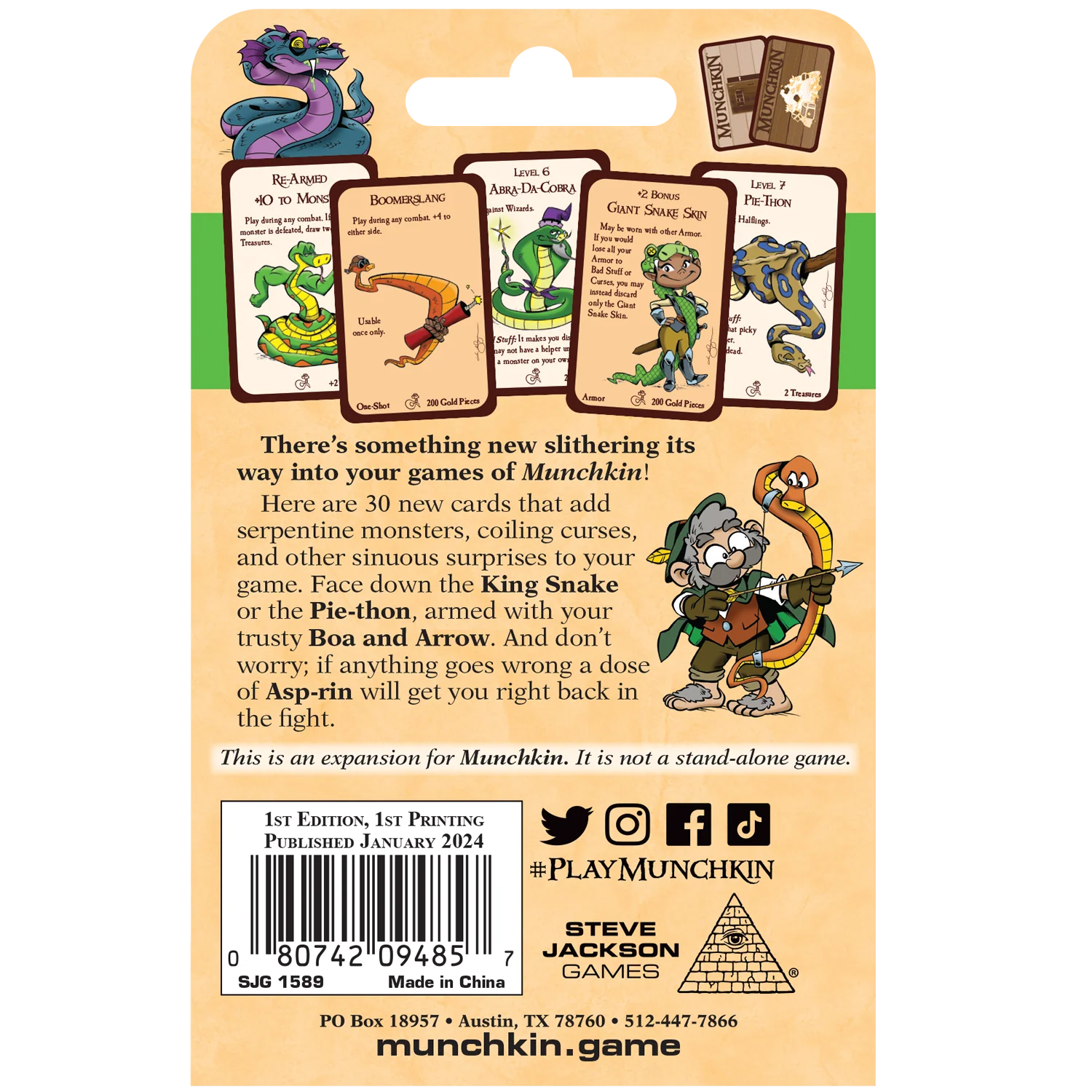 Munchkin: Snakes - Image 2