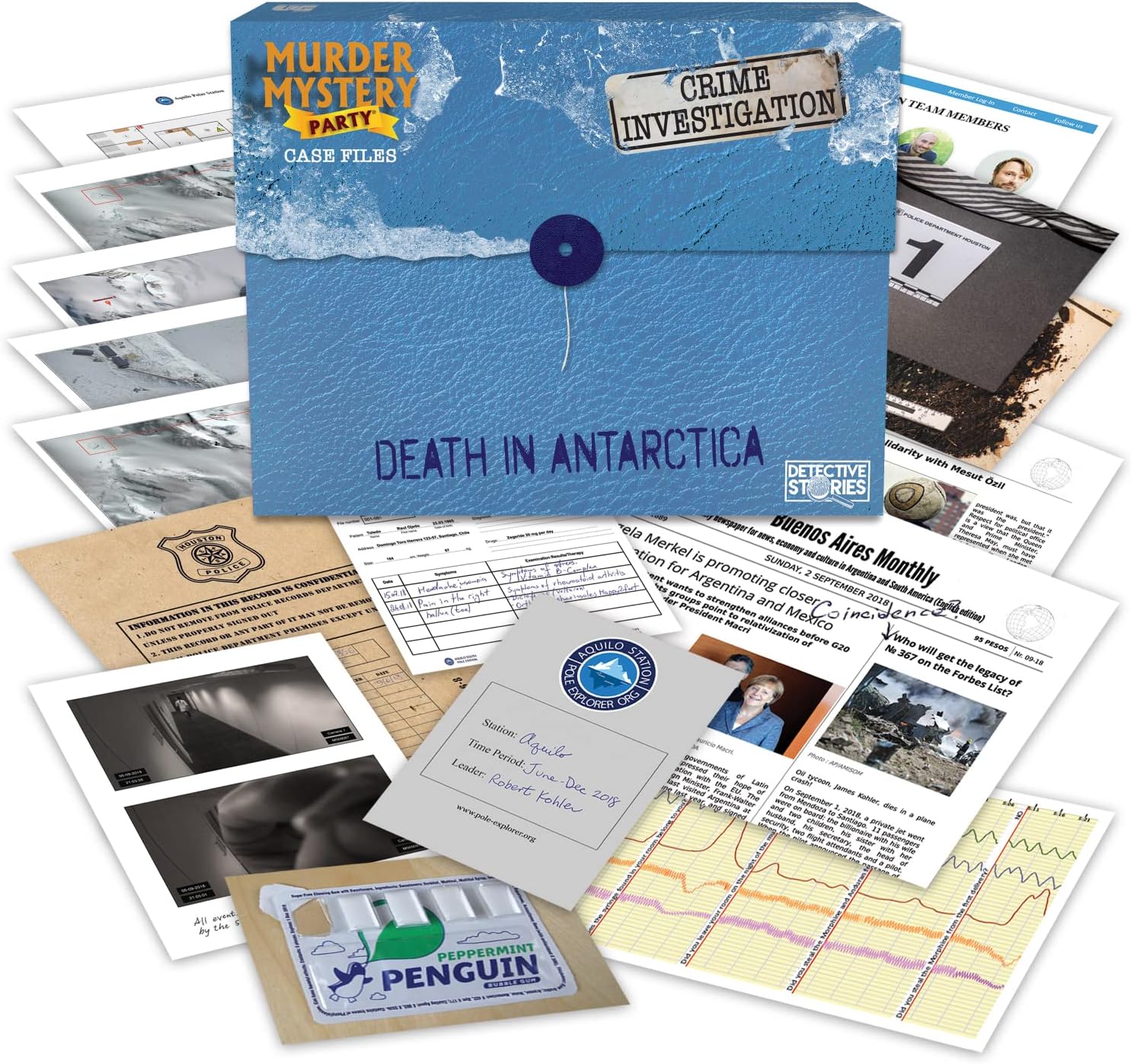 Murder Mystery Party: Case Files - Death in Antarctica - Image 2