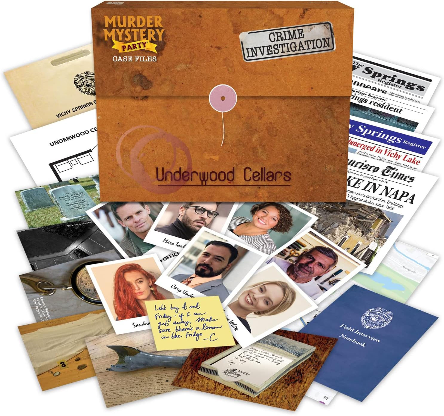 Murder Mystery Party: Case Files - Underwood Cellar - Image 2