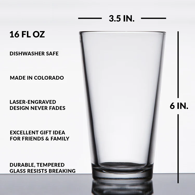 MYSTIC ANIMAL Pint Glasses by LumEngrave - Image 10