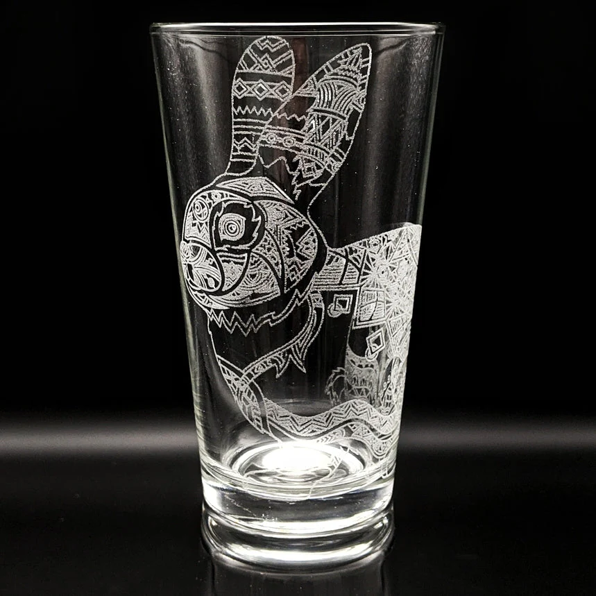 MYSTIC ANIMAL Pint Glasses by LumEngrave - Image 18