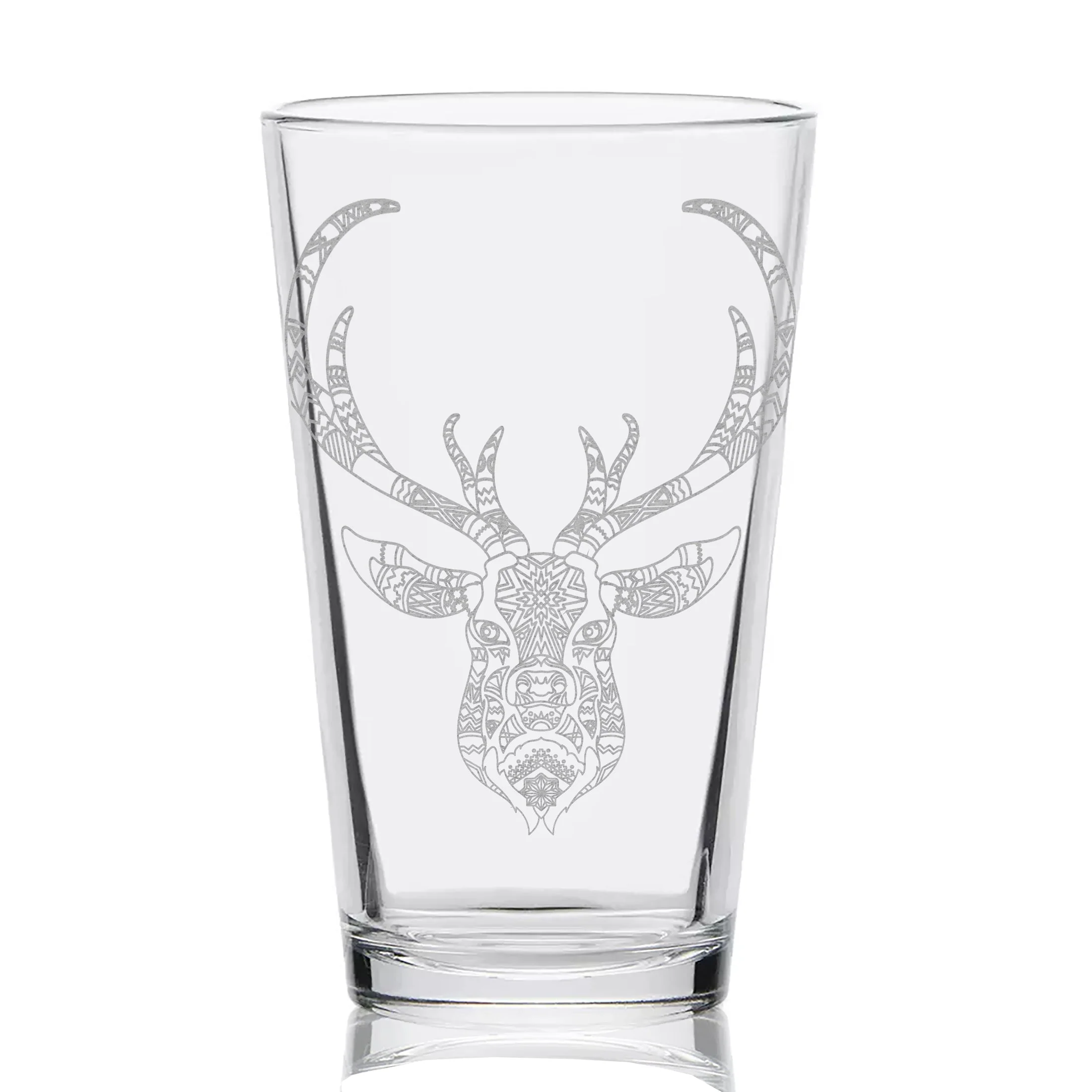 MYSTIC ANIMAL Pint Glasses by LumEngrave - Image 3