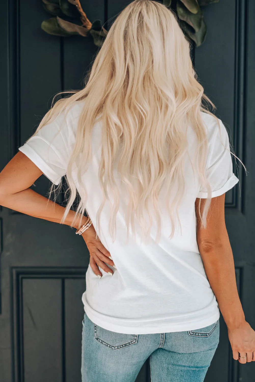 NASHVILLE MUSIC CITY Graphic Round Neck Tee - Image 2
