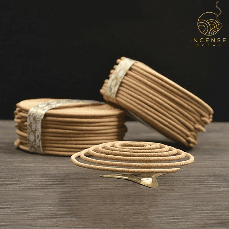 Natural Handmade Sandalwood Coils (48 box) by incenseocean - Image 3