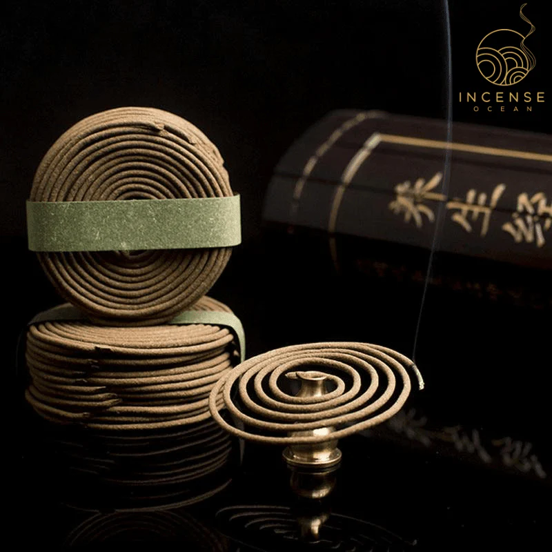 Natural Handmade Sandalwood Coils (48 box) by incenseocean - Image 4