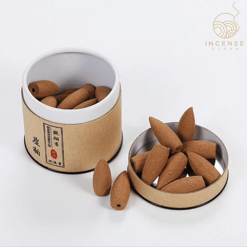 Natural Sandalwood Backflow Incense Cones by incenseocean - Image 3