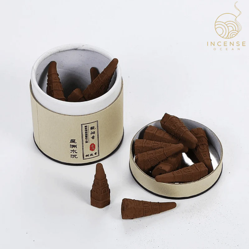 Natural Sandalwood Backflow Incense Cones by incenseocean - Image 5