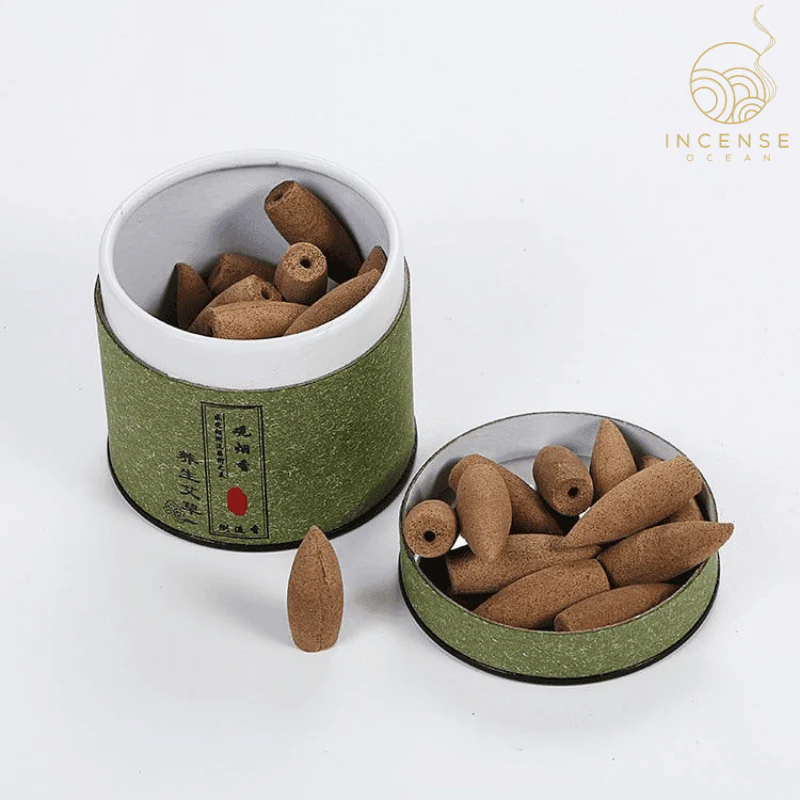 Natural Sandalwood Backflow Incense Cones by incenseocean - Image 6