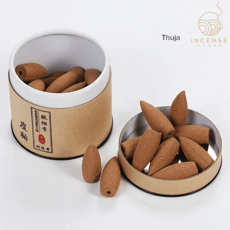Natural Sandalwood Backflow Incense Cones by incenseocean - Image 7