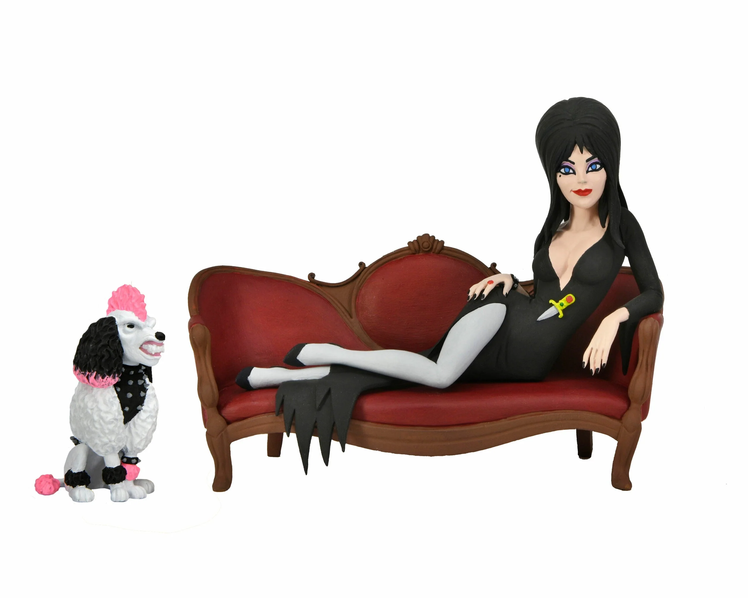 NECA Elvira, Mistress of the Dark – Elvira on Couch Boxed Set - Image 2