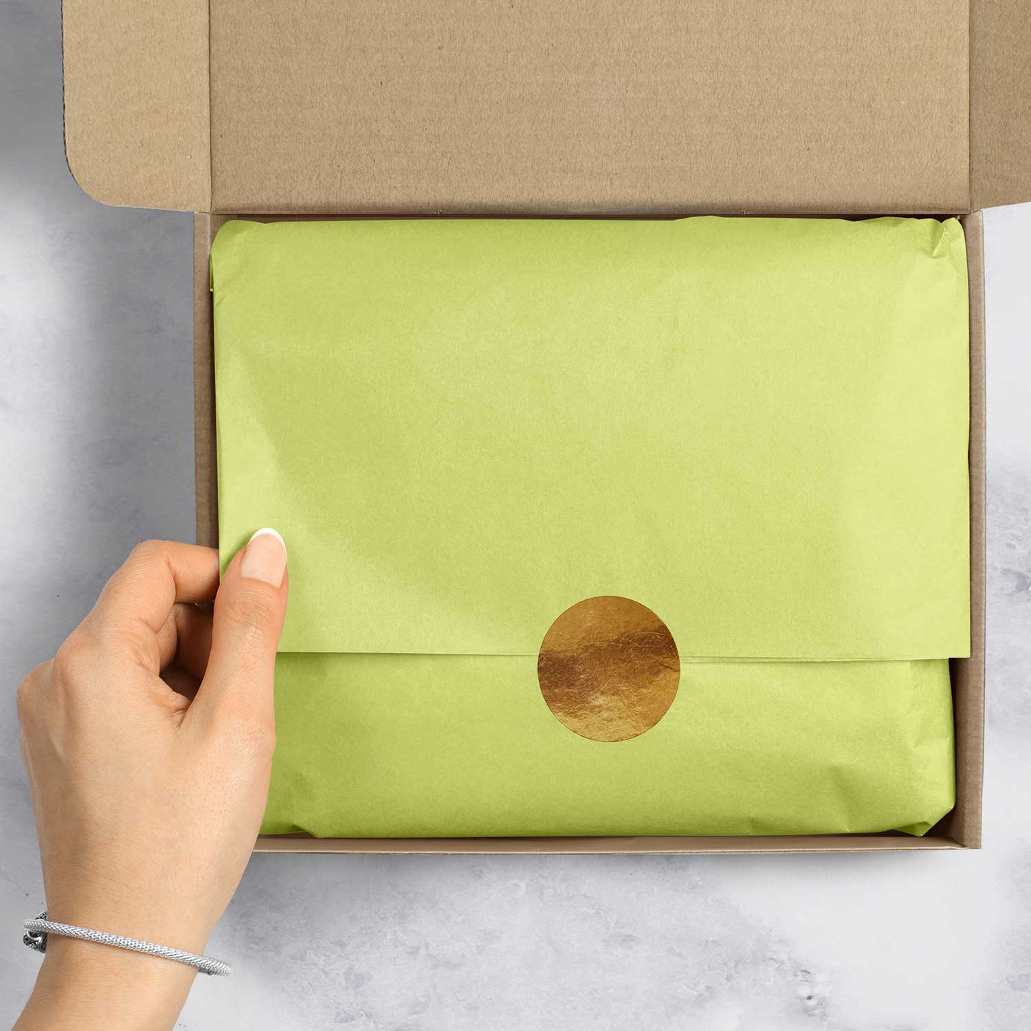 Neon Yellow Gift Tissue Paper by Present Paper - Image 4