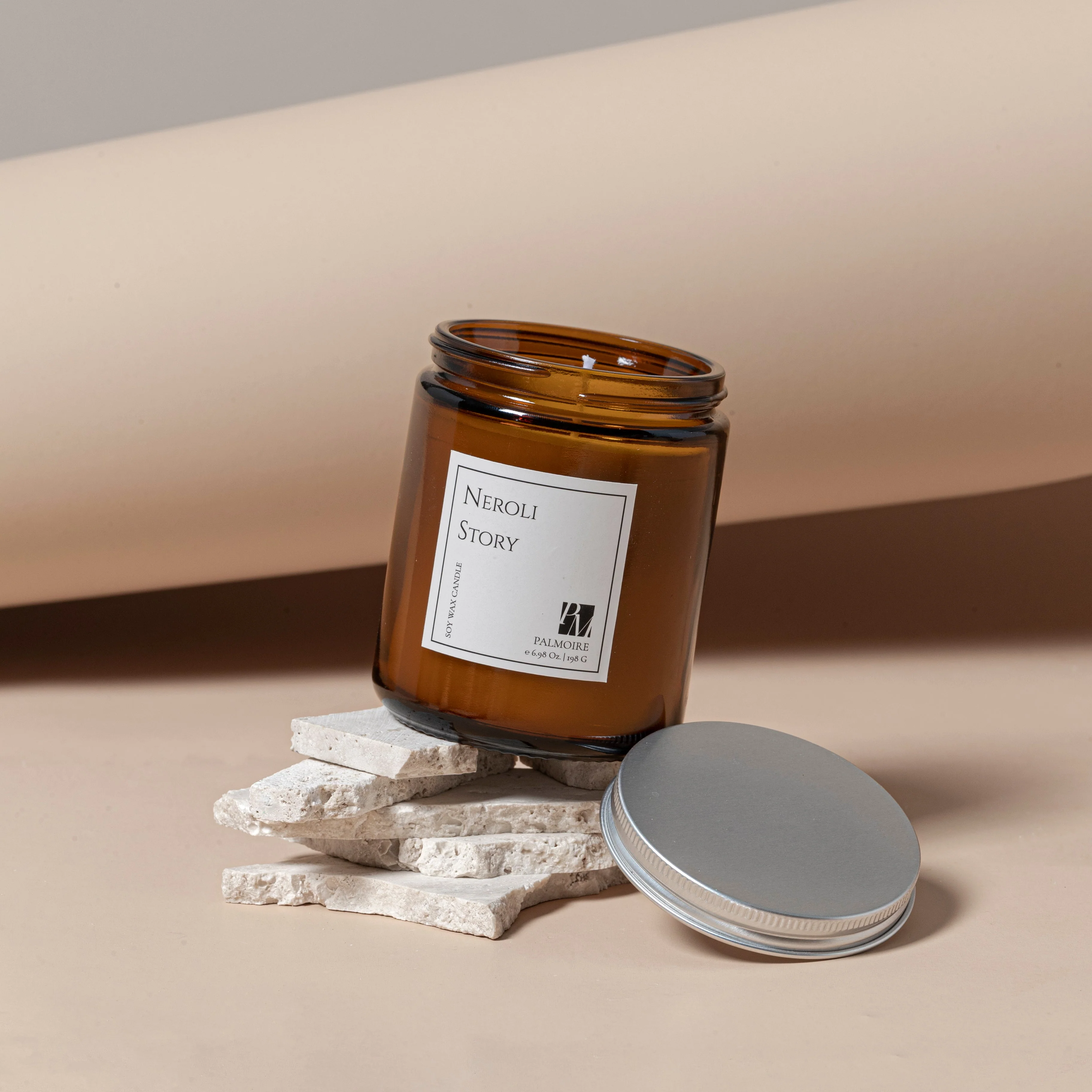 Neroli Story Soy Wax Candle by PALMOIRE - Image 3