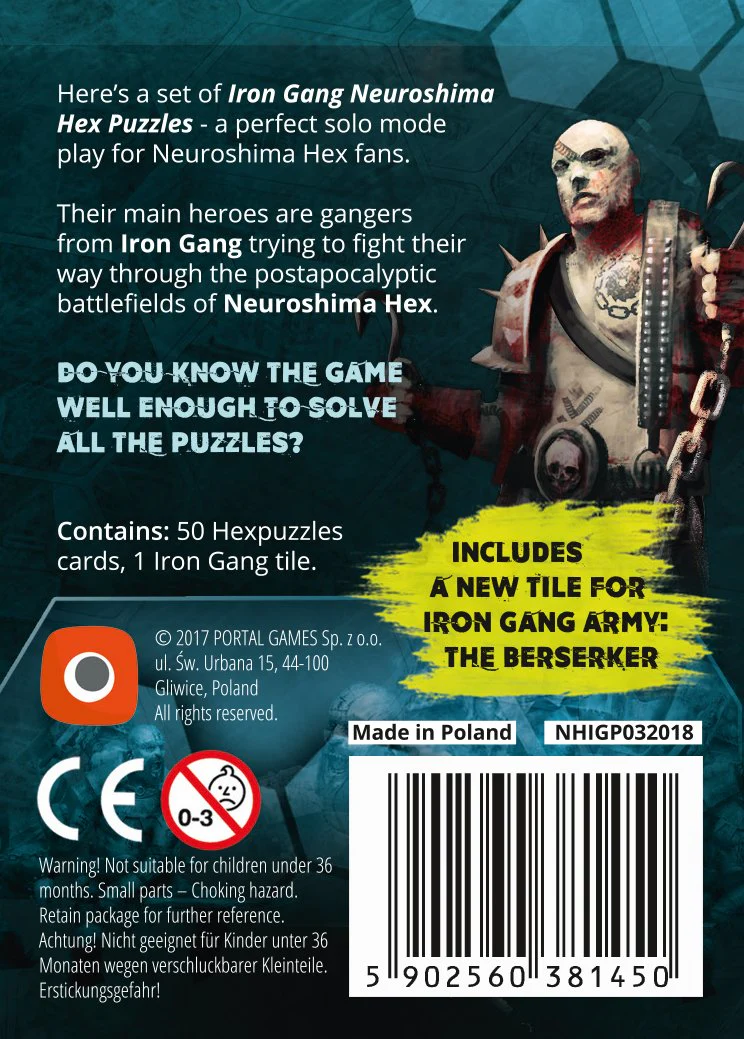 Neuroshima Hex: Iron Gang Puzzle - Image 2