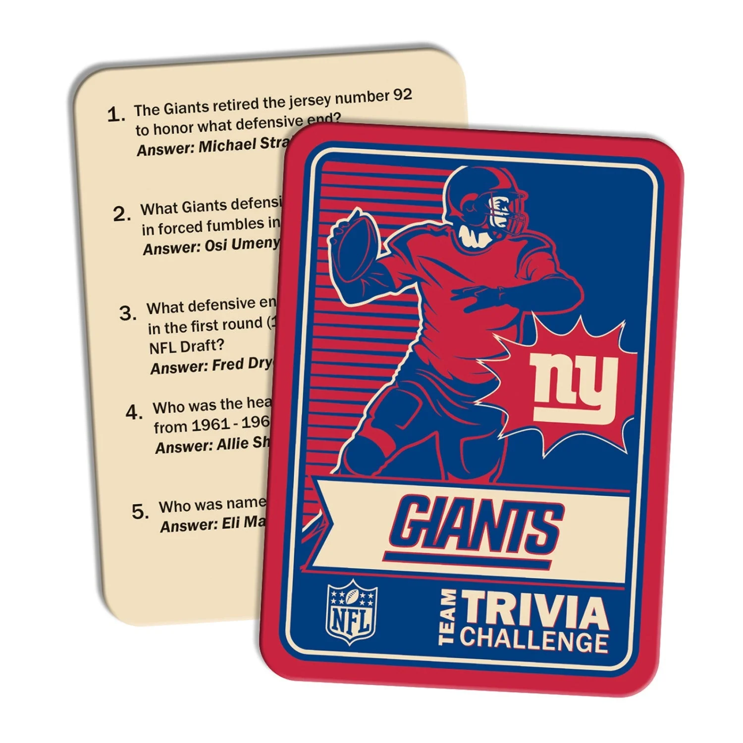 New York Giants Trivia Challenge by MasterPieces Puzzle Company INC - Image 2