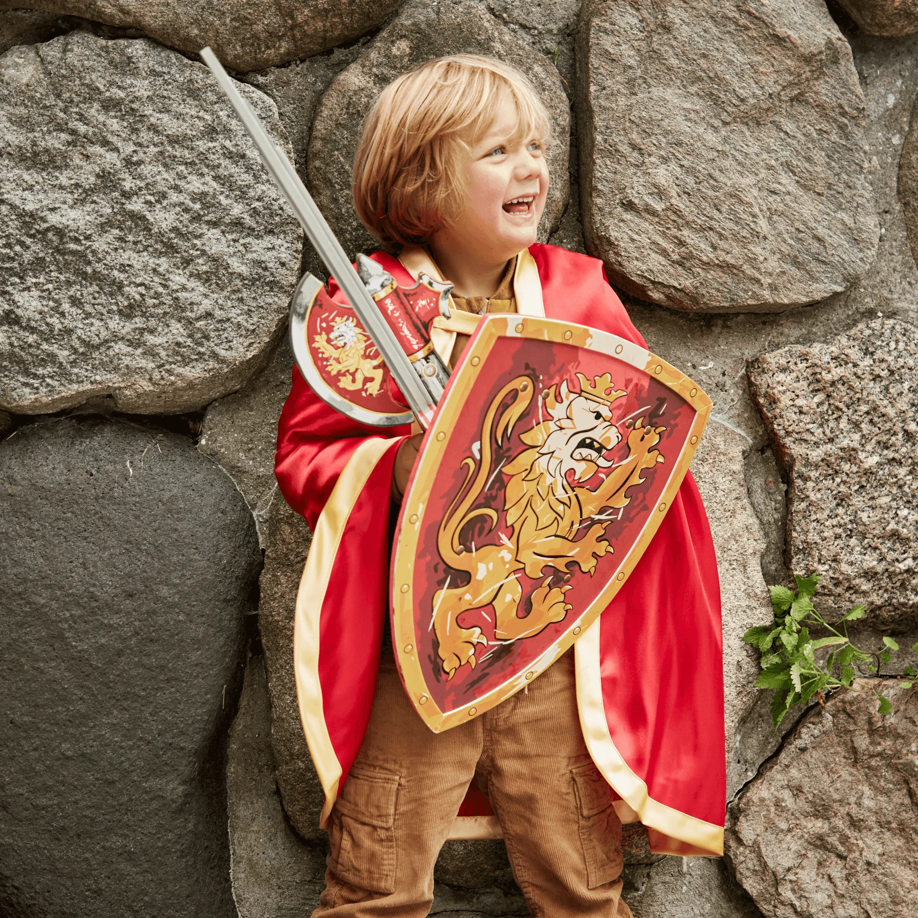 Noble Knight Cape · Red - Image 3