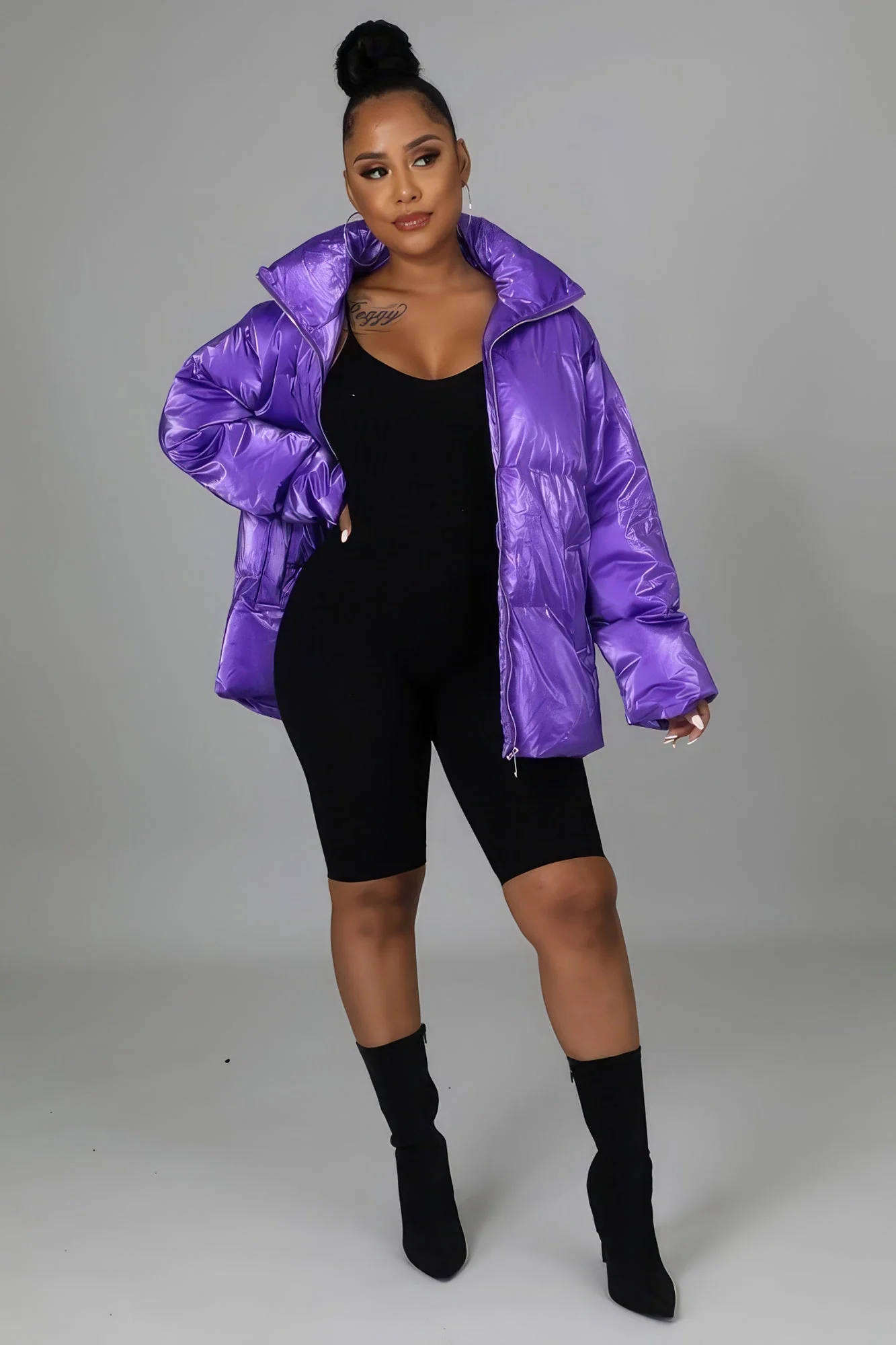 Non-stretch Bomber Jacket - Image 2