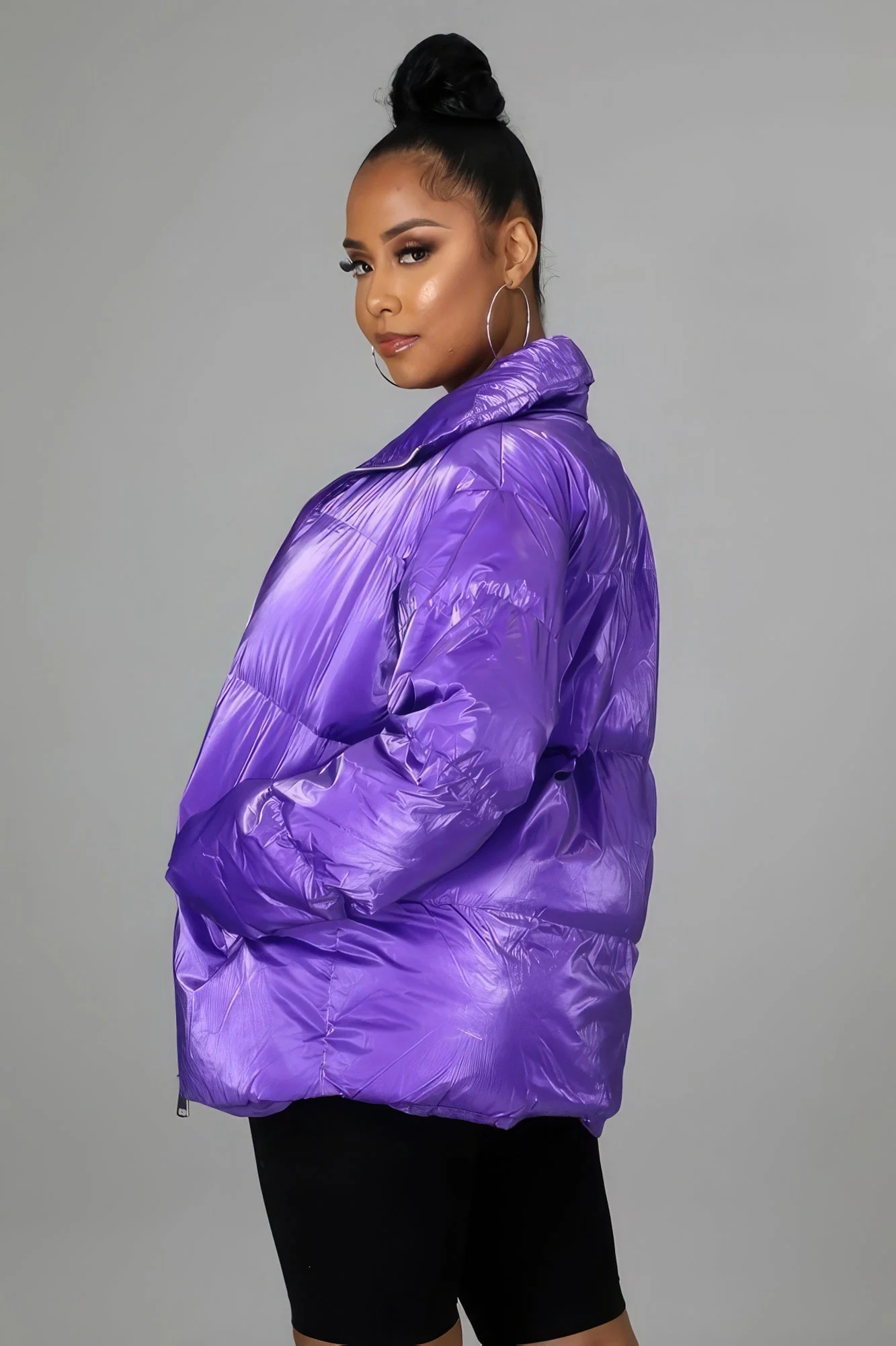 Non-stretch Bomber Jacket - Image 3