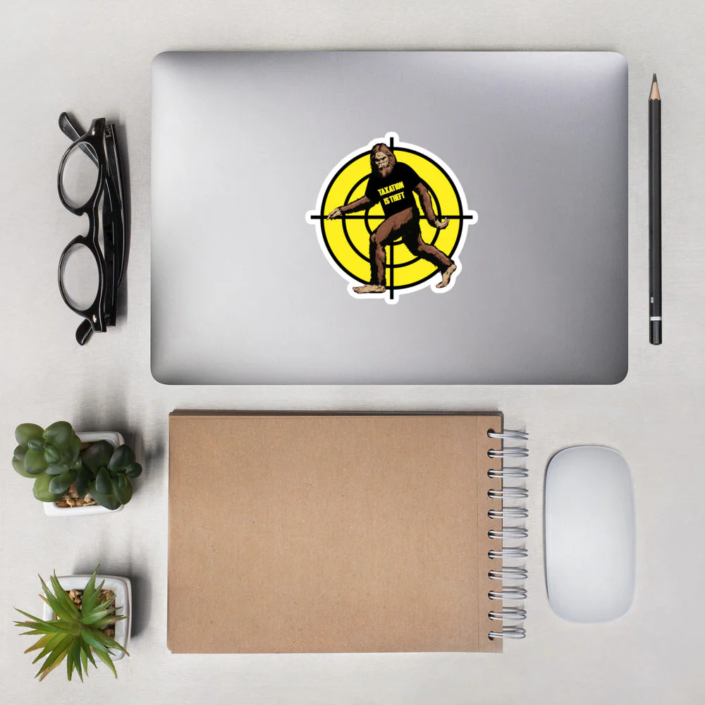 Not a Real Libertarian Bubble-free stickers by Proud Libertarian - Image 8