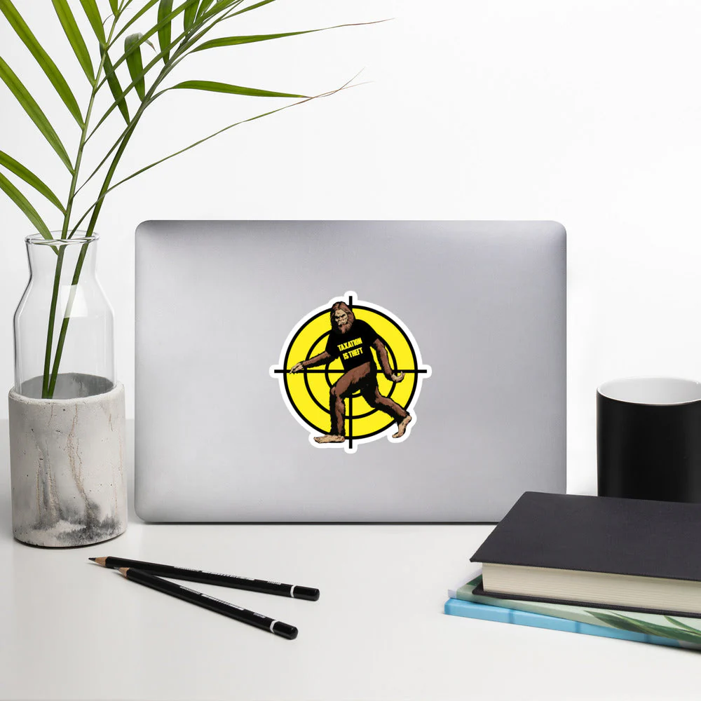Not a Real Libertarian Bubble-free stickers by Proud Libertarian - Image 9